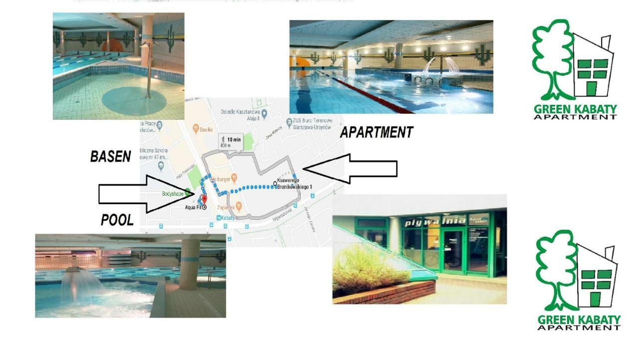 Green Kabaty Apartment 3 华沙 外观 照片